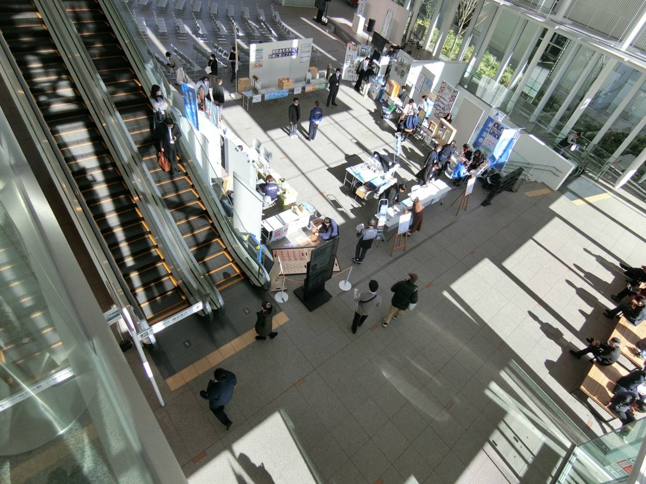 2026年1月22日（木）横浜市役所1階アトリウムに『遊び・体験』ブースを出展